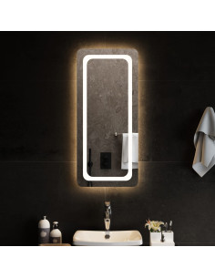 Specchio da Bagno con Luci LED 40x90 cm