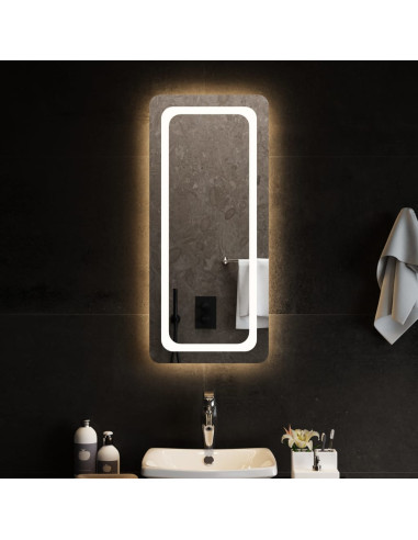 Specchio da Bagno con Luci LED 40x90 cm