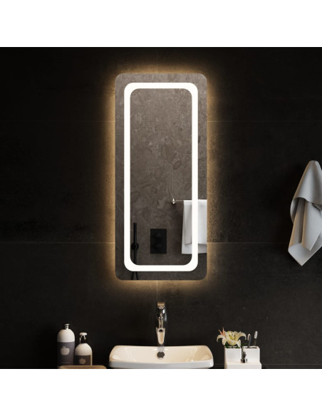Specchio da Bagno con Luci LED 40x90 cm