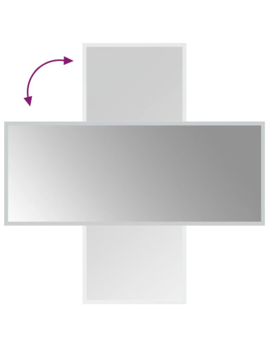 Specchio da Bagno con Luci LED 40x100 cm
