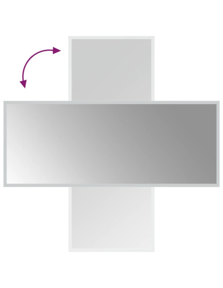 Specchio da Bagno con Luci LED 40x100 cm