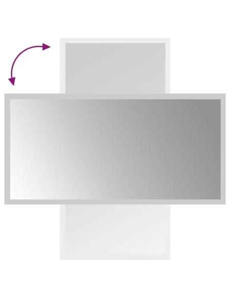 Specchio da Bagno con Luci LED 30x60 cm