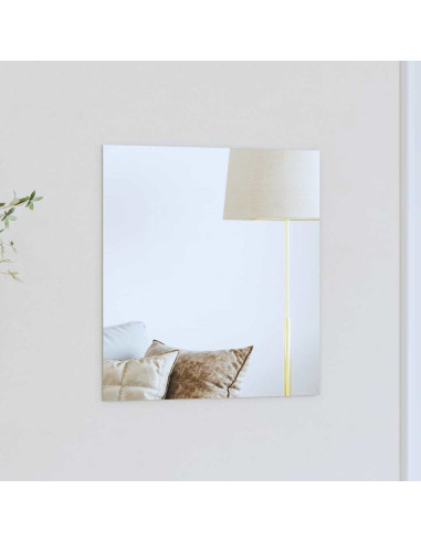 Specchio da parete Quadrato 40 x 40 cm vetro temperato