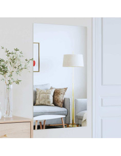 Specchio da parete Rettangolare 100 x 60 cm vetro temperato