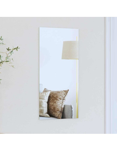 Specchio da parete Rettangolare 30 x 60 cm vetro temperato