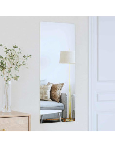 Specchio da parete Rettangolare 40 x 100 cm vetro temperato