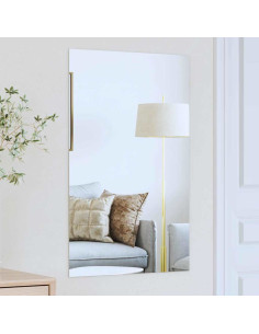 Specchio da parete Rettangolare 50 x 80 cm vetro temperato