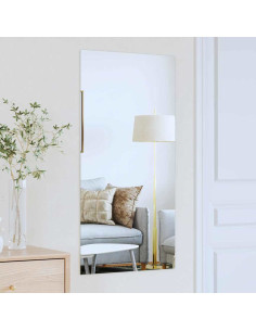 Specchio da parete Rettangolare 50 x 100 cm vetro temperato