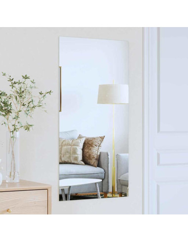 Specchio da parete Rettangolare 50 x 100 cm vetro temperato