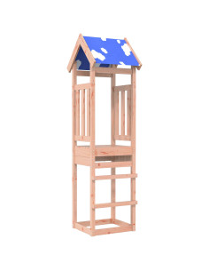 Torre da Gioco Marrone Legno Douglas Solido