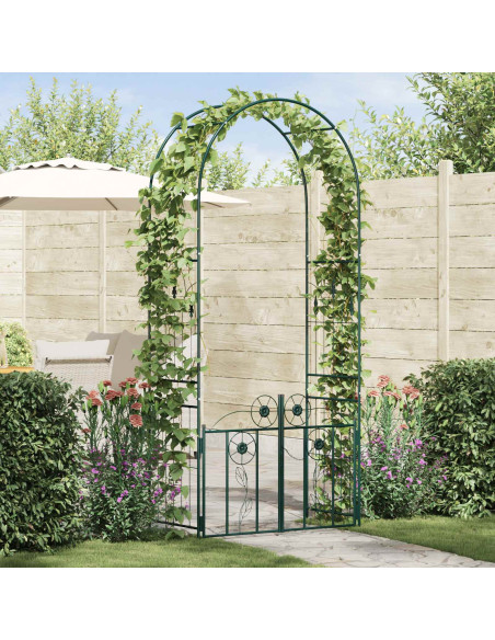 Arco da Giardino con blocco Verde 102 x 50 x 218 cm