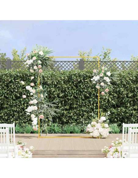Arco Nuziale Oro 150 x 49,5 x 200 cm Acciaio