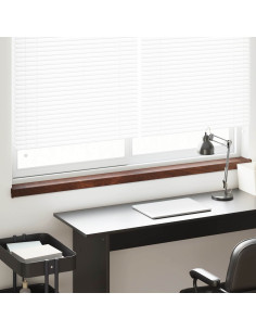 Soglia della Finestra Legno Marrone 160 x 15 x 4,5 cm PVC