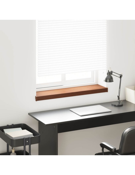 Soglia della Finestra Legno Marrone 80 x 20 x 4,5 cm PVC