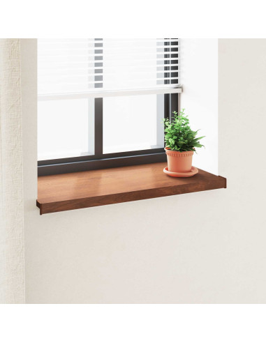 Soglia della Finestra Legno Marrone 80 x 45 x 4,5 cm PVC