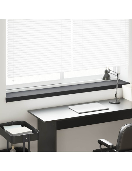 Soglia della Finestra Anthracite con Venatura di Legno PVC