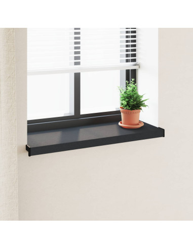 Soglia della Finestra Anthracite con Venatura di Legno PVC