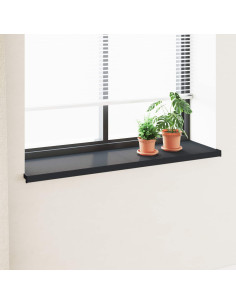 Soglia della Finestra Anthracite con Venatura di Legno PVC