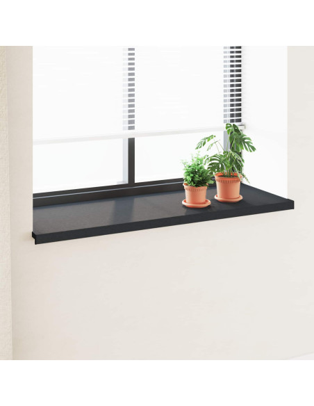 Soglia della Finestra Anthracite con Venatura di Legno PVC