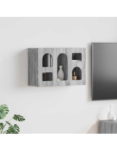 Armadio pensile Grigio Sonoma 60 x 20 x 40 cm Legno multistrato