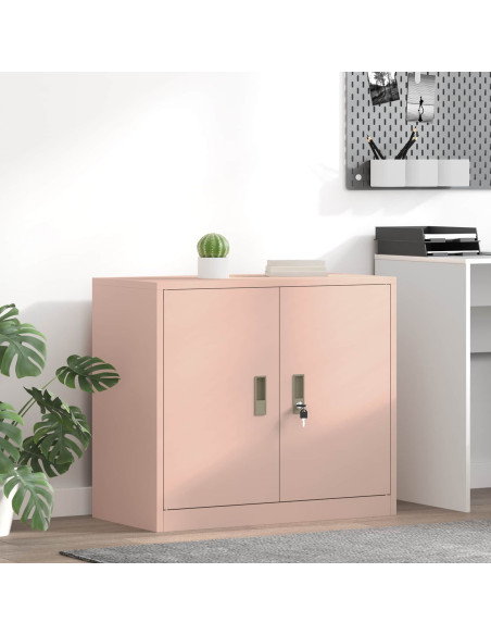 Armadio Rosa 80 x 40 x 70 cm Acciaio