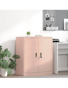 Armadio Rosa 80 x 40 x 90 cm Acciaio