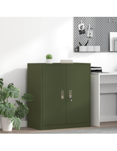 Armadio Verde oliva 80 x 40 x 90 cm Acciaio