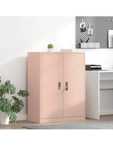 Armadio Rosa 80 x 40 x 105 cm Acciaio