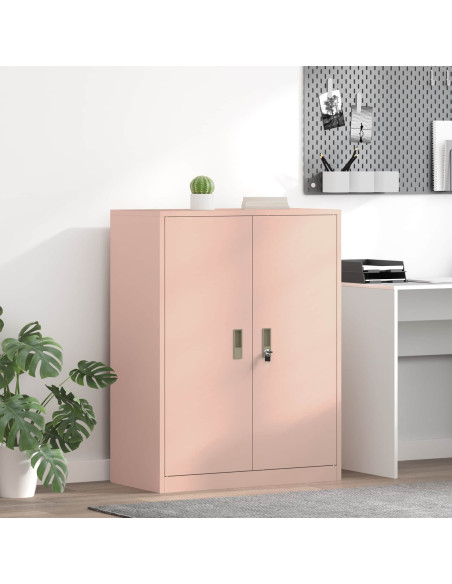 Armadio Rosa 80 x 40 x 105 cm Acciaio