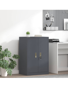 Armadio Antracite 60 x 40 x 90 cm Acciaio