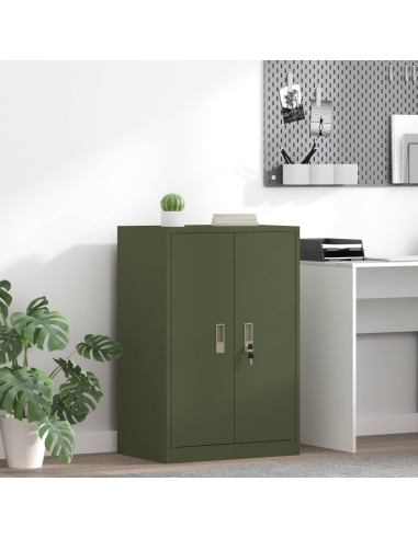 Armadio Verde oliva 60 x 40 x 90 cm Acciaio