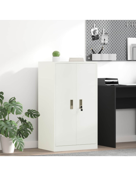 Armadio Bianco 60 x 40 x 105 cm Acciaio