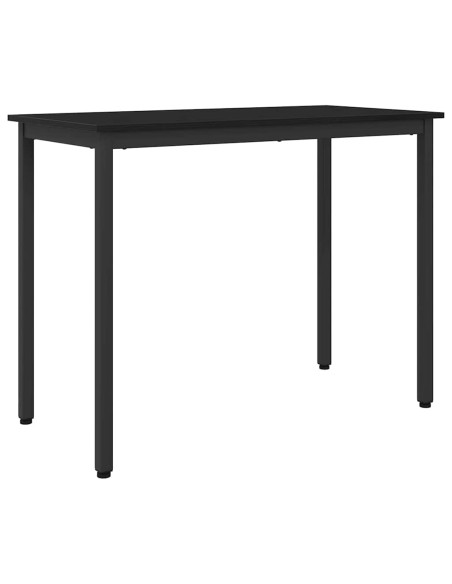 tavolo Rovere Nero 100 x 50 x 76,5 cm