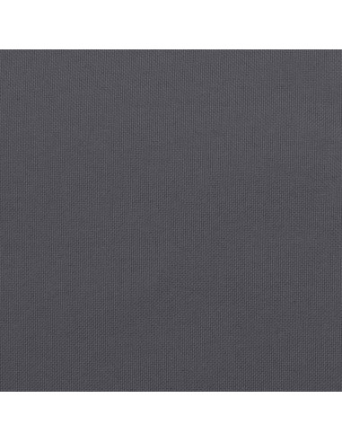 Cuscino per Pallet Antracite 60x60x6 cm in Tessuto