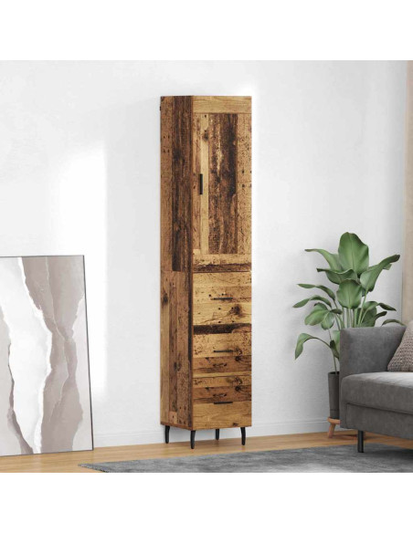 Credenza Legno vecchio 34,5 x 34 x 180 cm Legno multistrato