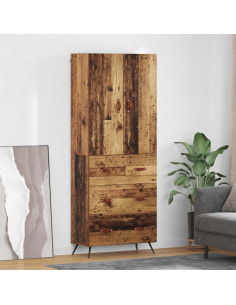 Credenza Legno vecchio 69,5 x 34 x 180 cm Legno multistrato