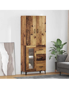 Credenza Legno vecchio 69,5 x 34 x 180 cm Legno multistrato