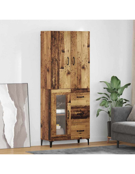 Credenza Legno vecchio 69,5 x 34 x 180 cm Legno multistrato