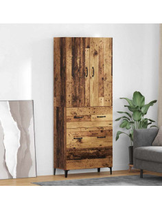 Credenza Legno vecchio 69,5 x 34 x 180 cm Legno multistrato