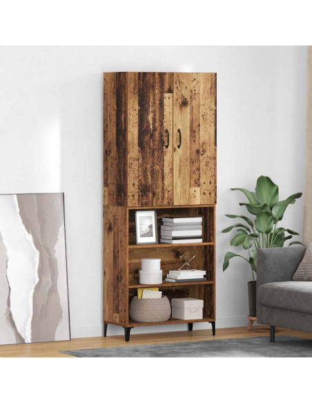 Credenza Legno vecchio 69,5 x 34 x 180 cm Legno multistrato