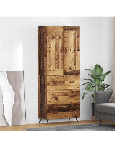 Credenza Legno vecchio 69,5 x 34 x 180 cm Legno multistrato