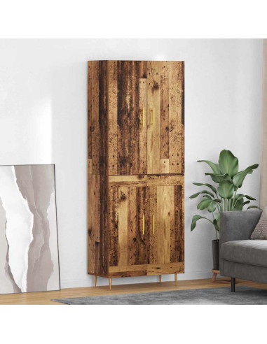 Credenza Legno vecchio 69,5 x 34 x 180 cm Legno multistrato