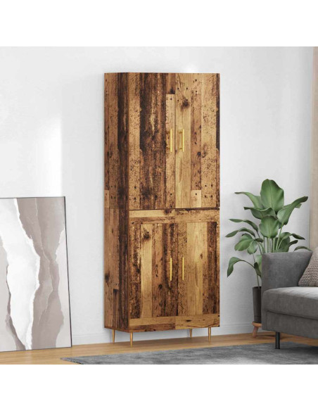 Credenza Legno vecchio 69,5 x 34 x 180 cm Legno multistrato