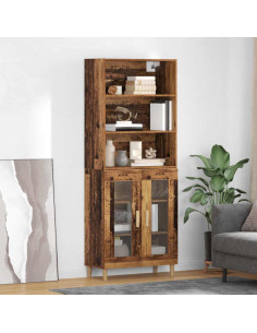 Credenza Legno vecchio 69,5 x 32,5 x 180 cm Legno multistrato