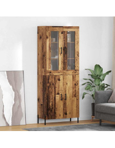 Credenza Legno vecchio 69,5 x 34 x 180 cm Legno multistrato