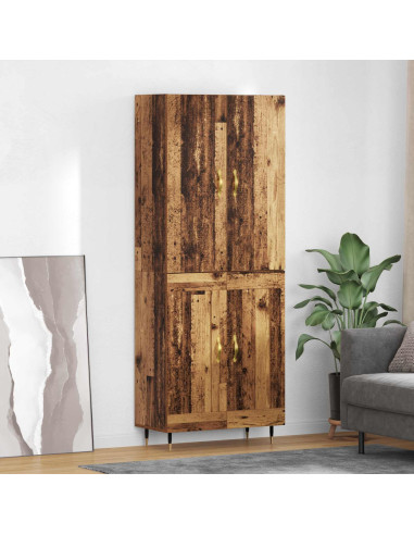 Credenza Legno vecchio 69,5 x 34 x 180 cm Legno multistrato