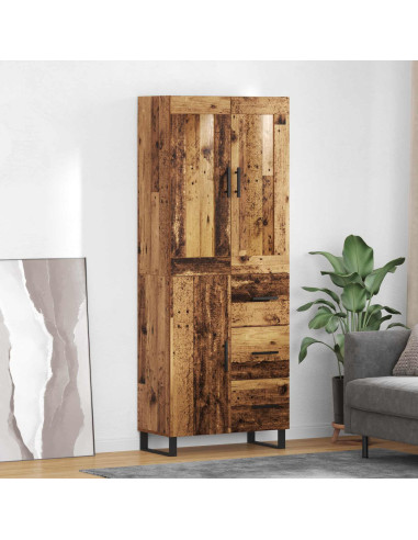 Credenza Legno vecchio 69,5 x 34 x 180 cm Legno multistrato