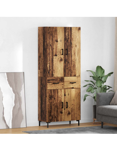 Credenza Legno vecchio 69,5 x 34 x 180 cm Legno multistrato