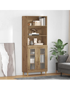 Credenza Rovere artigianale 69,5 x 32,5 x 180 cm