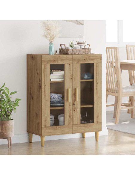 Credenza Rovere artigianale 69,5 x 34 x 90 cm Legno multistrato